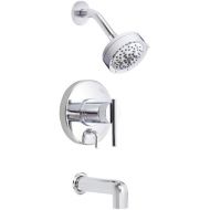 Danze D512058T Parma Single Handle Tub and Shower Trim Kit, 2.0 GPM, Valve Not Included, Chrome