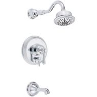 Danze D502257T Opulence Single Handle Tub and Shower Trim Kit, 2.5 GPM, Valve Not Included, Chrome