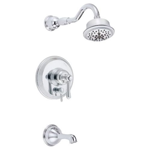  Danze D502257T Opulence Single Handle Tub and Shower Trim Kit, 2.5 GPM, Valve Not Included, Chrome