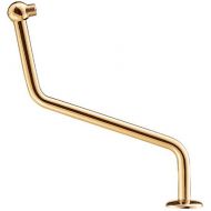 Danze D481116PBV S-Shape Showerarm with Flange, 13-Inch, Polished Brass PBV