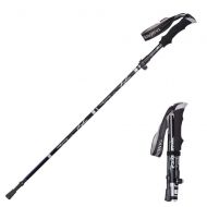 DaoAG Collapsible Walking Sticks for Hiking | 4-Section Folding Walking Poles | Quick Lock Trekking Poles |...