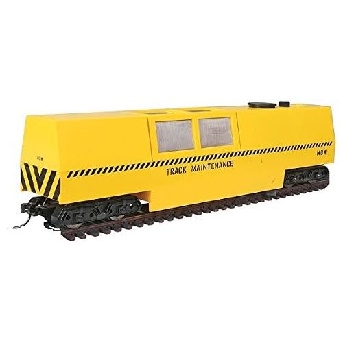  Dapol Motorized Track Cleaner in HO-scale DAPOL 5 in 1 MOW Track Cleaner w Motorized Vacuum, Yellow, HO-scale, DCC Ready DAP-B808