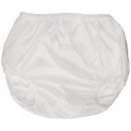 Dappi Waterproof 100% Nylon Diaper Pants, White, X-Large (2 Count)