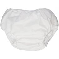 Dappi Waterproof 100% Nylon Diaper Pants, White, Small (2 Count)