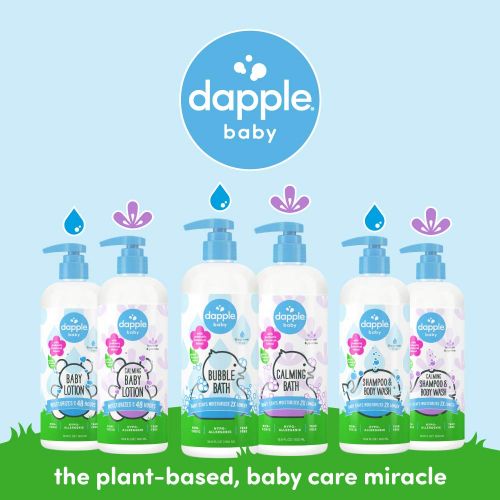  Dapple DAPPLE Baby Shampoo & Body Wash, Fragrance Free, 16.9 Fluid Ounce (Pack of 3), Sulfate-Free Baby...