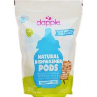 Dapple Dishwasher Pods - Automatic - Fragrance Free - 25 Count (Pack of 4)