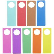 Darice Foam Door Hangers 9/Pkg-Assorted Colors