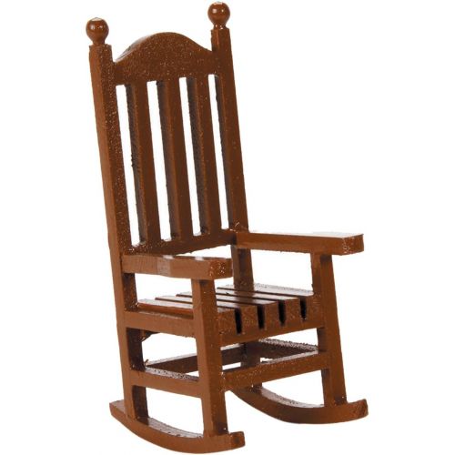  Darice 9190-562 Timeless Miniatures, Wood Rocking Chair