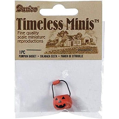  Darice Miniatures - Pumpkin Basket - 0.5 inches - 1 Piece