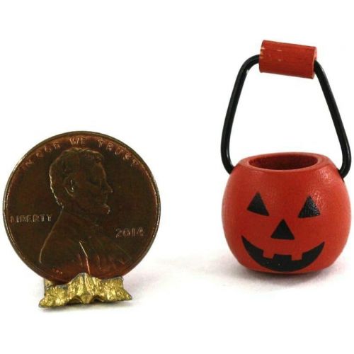  Darice Miniatures - Pumpkin Basket - 0.5 inches - 1 Piece