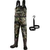 [아마존베스트]Dark Lightning Mens Womens Neoprene Waders with 800g Insulated Wellington Boots Mens Womens