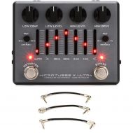 Darkglass Microtubes X Ultra Bass Preamp Pedal with Patch Cables