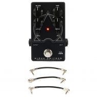 Darkglass Alpha Omicron Bass Preamp/OD Pedal with Patch Cables