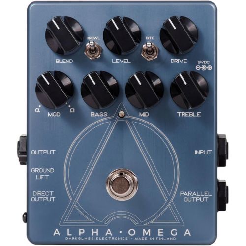  Darkglass Electronics Darkglass Alpha Omega Bass Pre-Amp and Overdrive (AO)