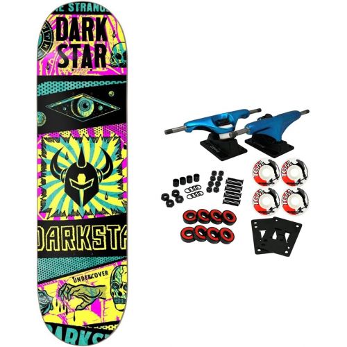  Darkstar Skateboard Complete Collapse Yellow 8.0
