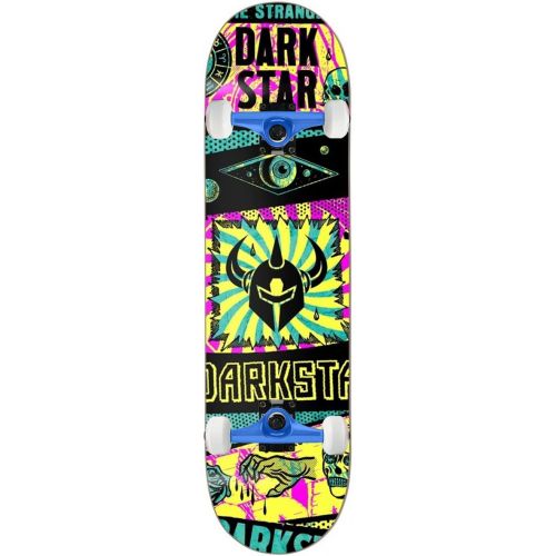  Darkstar Skateboard Assembly Collapse Yellow 8.0 Complete