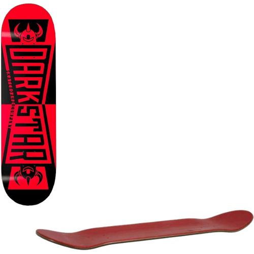  Darkstar Skateboard Deck Divide Black/Red 7.75 x 31.2