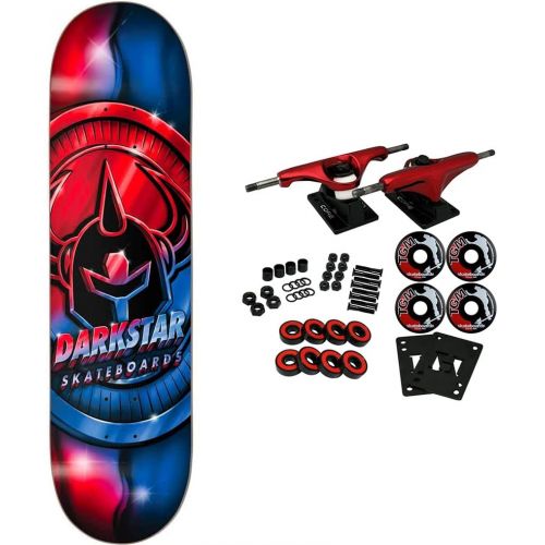  Darkstar Skateboard Complete Anodize Red/Blue 8.0