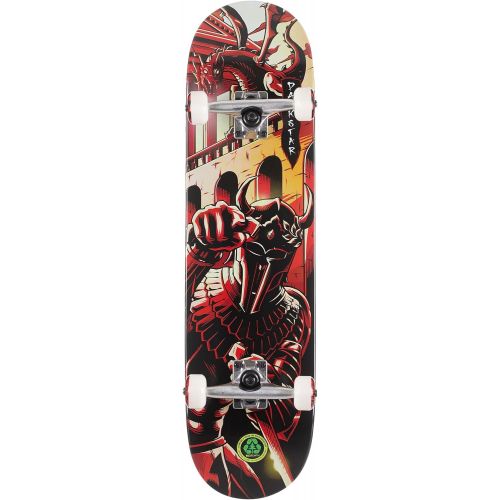  Darkstar Skateboard Complete Inception Dragon Red 8.125