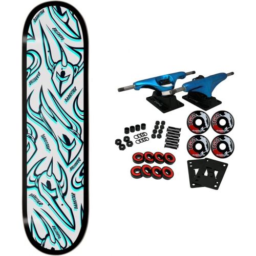  Darkstar Skateboard Complete Overprint Blue 8.0