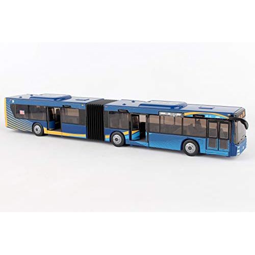  Daron MTA New York City Bus 16 Articulated Bus RT8571 Toy, Blue