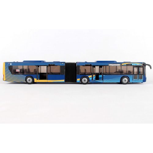  Daron MTA New York City Bus 16 Articulated Bus RT8571 Toy, Blue