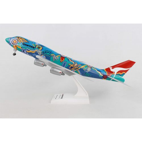  Daron Skymarks Qantas Nalanji Dreaming 747-300 with Gear (1200 Scale)