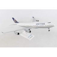 Daron Skymarks United 747-400 Post Co Merge Model Kit with Gear (1200 Scale)