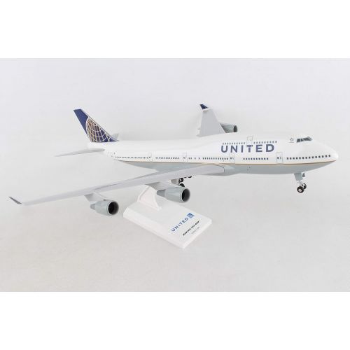  Daron Skymarks United 747-400 Post Co Merge Model Kit with Gear (1200 Scale)