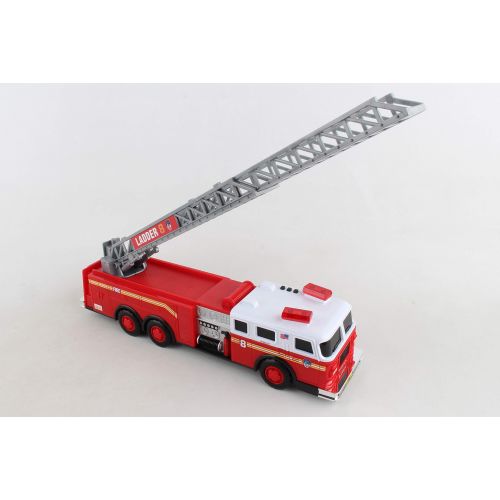  Daron Toys FDNY LADDER TRUCK WLIGHTS & SOUND