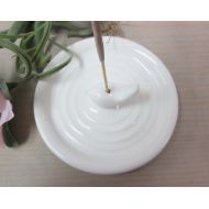DarriellesClayArt Ceramic bird Incense Holder / Modern Home Decor / Home Fragrance / antique white Incense burner