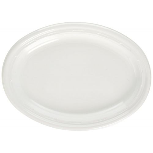  Dart Solo 11PRWF Famous Service Impact Dinnerware Plate, 11 Diameter, Plastic (Pack of 125)