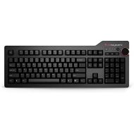 Das Keyboard 4 Professional Wired Mechanical Keyboard, Cherry MX Brown Mechanical Switches, 2-Port USB 3.0 Hub, Volume Knob, Aluminum Top (104 Keys, Black)