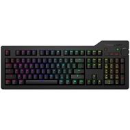 Das Keyboard 4Q Smart RGB Programmable Mechanical Keyboard, Cherry MX Brown Mechanical Switches, 2-Port USB 3.0 Hub, Connect Programs with Q Applets, Volume Knob, Aluminum Top (104