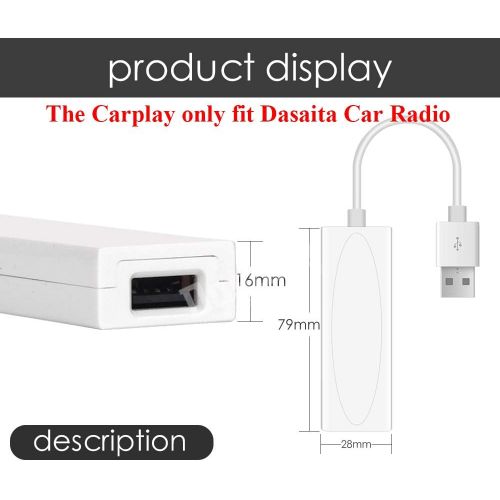  Naviup USB Carplay Dongle for Car Android OS Navigation Player Smart Link USB CarPlay Only Support iphone