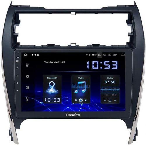  Dasaita Android 8.0 Car Stereo for Toyota Camry 2012 2013 2014 Radio with 10.2 screen & GPS Navigation & 4GB Ram 32GB Rom Head Unit