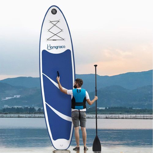  Dasny Inflatable SUP Surfboards Stand Up Paddle Board with Carry Backpack Outdoor Double Layer Thickening Paddle Pump Kit