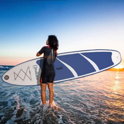  Dasny Inflatable SUP Surfboards Stand Up Paddle Board with Carry Backpack Outdoor Double Layer Thickening Paddle Pump Kit