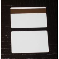 DataCard, Zebra, Fargo, Evolis, Magicard, NBS 500 CR80 30Mil White PVC Plastic Credit, Gift, Photo ID Cards With LoCo Magnetic Stripe Mag