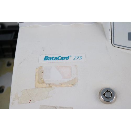  Datacard Personal ID Card Embosser Printer Model 275 Corded Electrical 120V