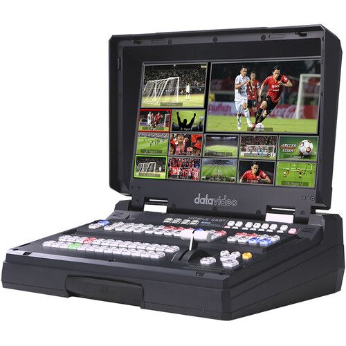  Datavideo 12-Input HD-SDI & HDMI Mobile Streaming Studio with 17.3