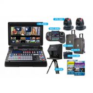 Datavideo EPB-4000 Educator's Live 4K Video Production Kit with Switcher & 2 x PTZ Cameras