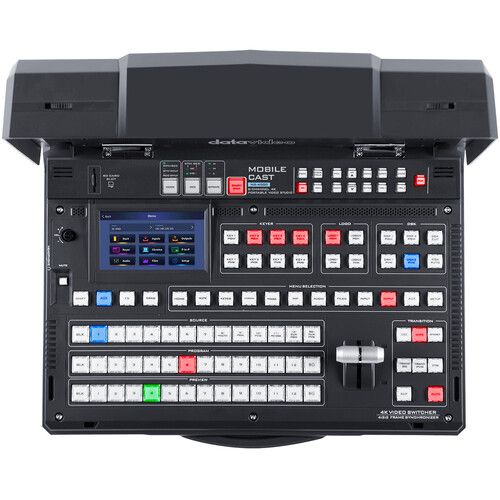  Datavideo EPB-4000 Educator's Live 4K Video Production Kit with Switcher & 2 x PTZ Cameras