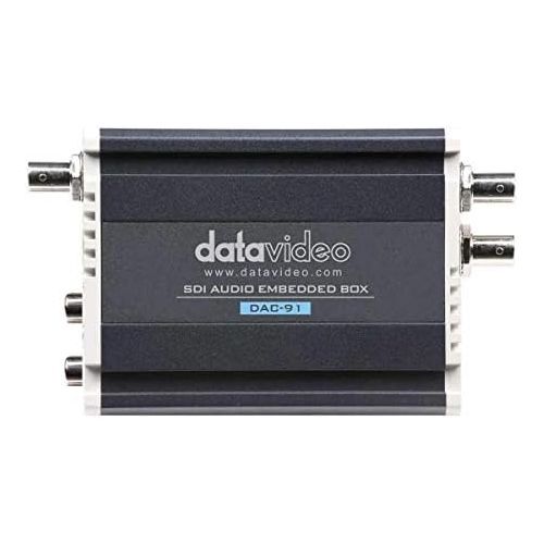  Datavideo DAC-91 3GHDSD-SDI 2-Channel Analog Audio Embedder