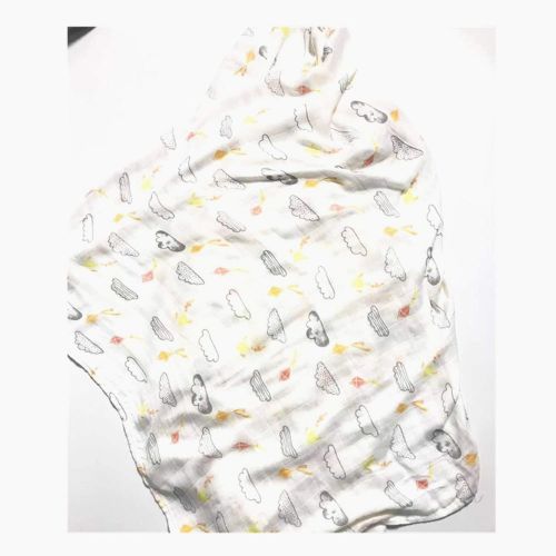  Dave-Coffey-baby blanket 70% Bamboo 30% Cotton Baby Swaddle Wraps Cotton Baby Muslin Blankets,Zm Deer
