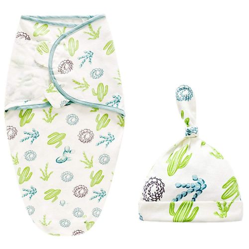  Dave-Coffey-baby blanket Baby Swaddle Blanket + Cap Newborn Cocoon Wrap Cotton Swaddling Bag