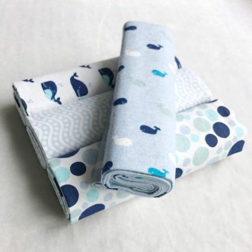  Dave-Coffey-baby blanket Baby Blanket4Pcs/Pack 100% Cotton Flannel Receiving Swaddle Baby Bedsheet 7676Cm