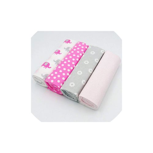  Dave-Coffey-baby blanket Baby Blanket4Pcs/Pack 100% Cotton Flannel Receiving Swaddle Baby Bedsheet 7676Cm