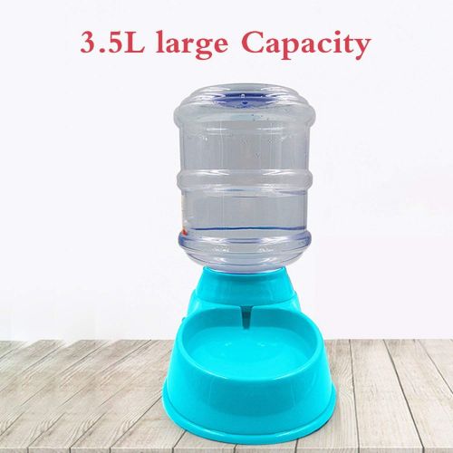  Dave-Coffey-pet water fountain 3.5L Large Dogs Automatic Pet Feeder Fountain Water Food Dispenser Capacity Waterer Dog/Cat Bowl Drinking Feeding Pet Supplies