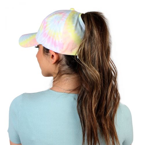  David & Young Rainbow Be Kind Ponyflo Baseball Cap